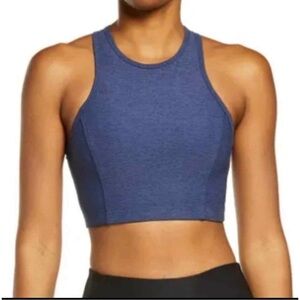 Outdoor Voices Athena Crop Top in Navy Size S